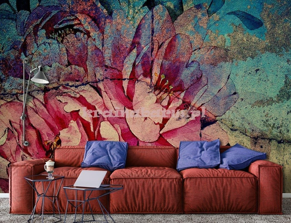 Fototapeta 13484 Różowe Kwiaty