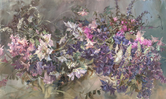 Fototapeta artystyczna Saluto kwiaty 