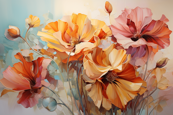 Tapeta Artystyczna Nectar Lys NL107