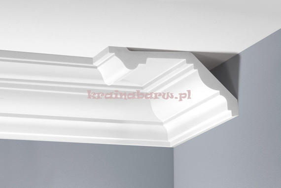 Listwa sufitowa gładka LGG-09 240 x 11,6 x 22,4cm