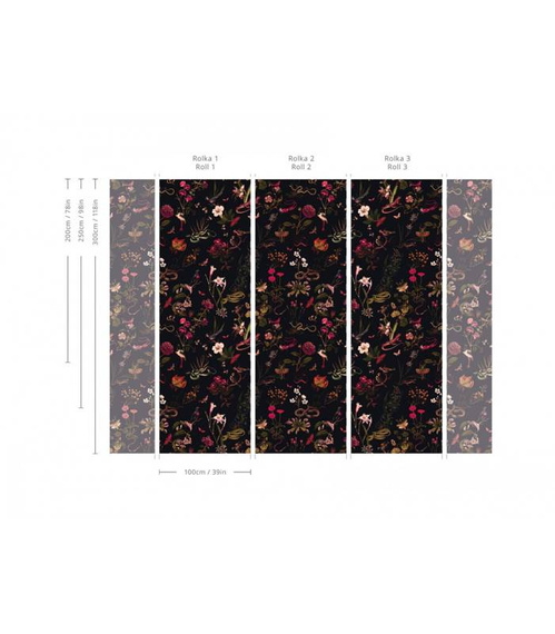 Tapeta Artystyczna Secret Garden