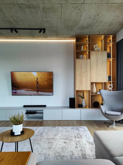 Lamele ścienne Stretto L0101 białe