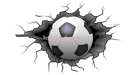 Naklejka na ścianę PIŁKA NOŻNA SPNB205WS