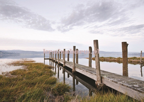 Fototapeta 12013 Pomost Nad Jeziorem
