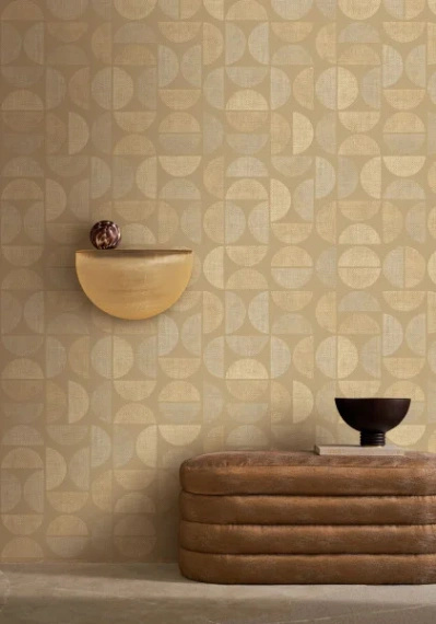 Tapeta Casamance 76880916 koła i półkola