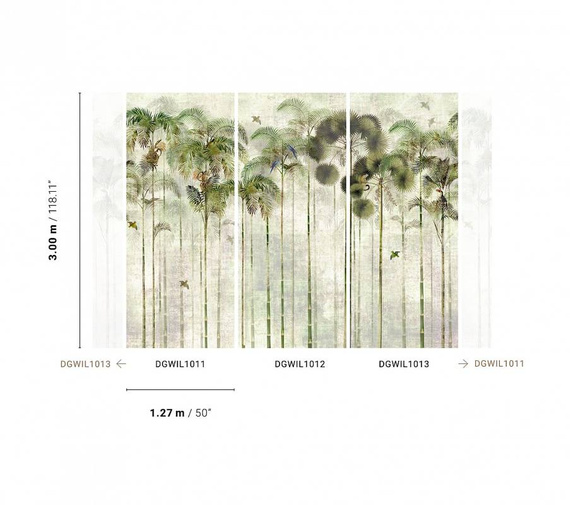 Panel Jungle Greenery