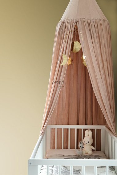 Tapeta 139110 jednolita połyskująca złota