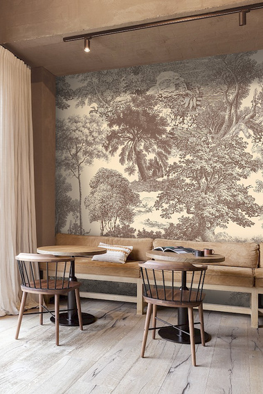 Mural Masureel Salcey DGSAL1051 > 1054 krajobraz natury