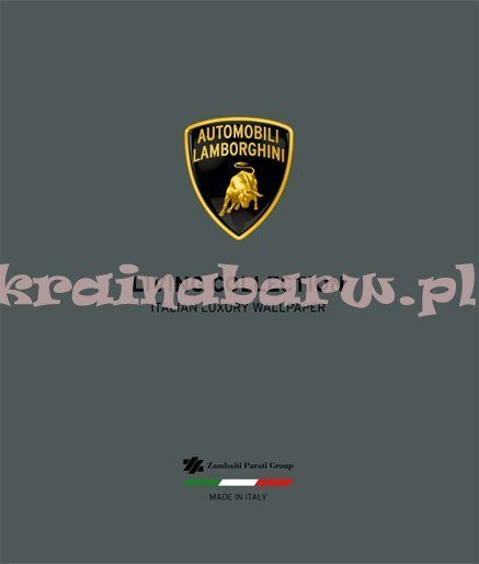 Lamborghini tapeta imitacja tkaniny kremowa