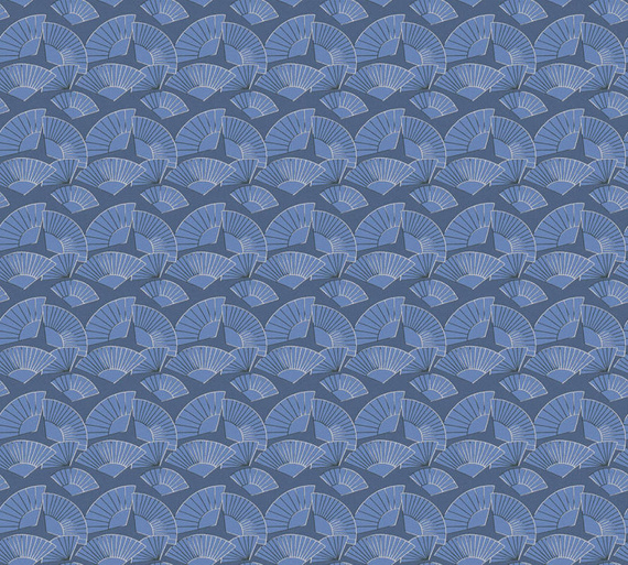 Tapeta 37847-4 wachlarze K/ FAN Karl Lagerfeld