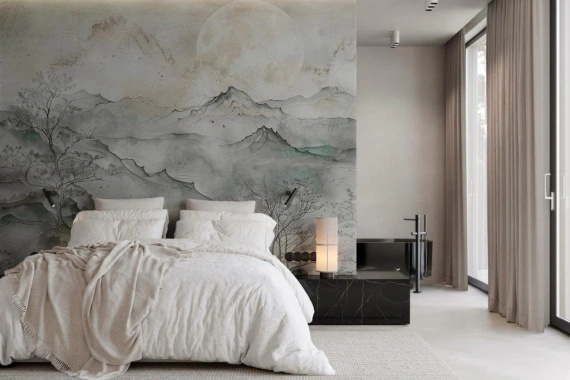 Tapeta artystyczna Wallart Sapporo góry