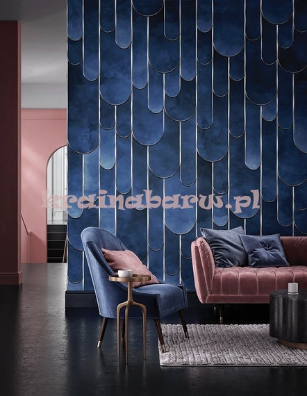 Fototapeta Szafirowa Elektra I