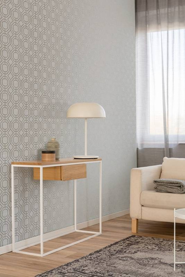 Tapeta 115931 geometryczne ornamety na beżowym