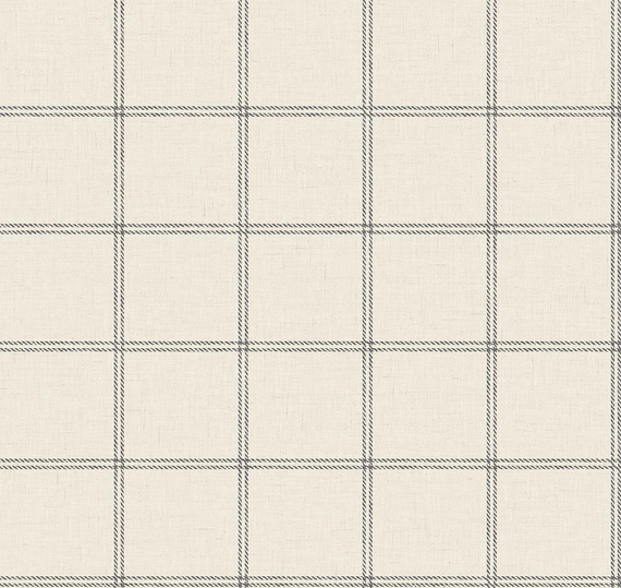 Oryginalna tapeta tekstylna Carl Robinson CL72308 krata