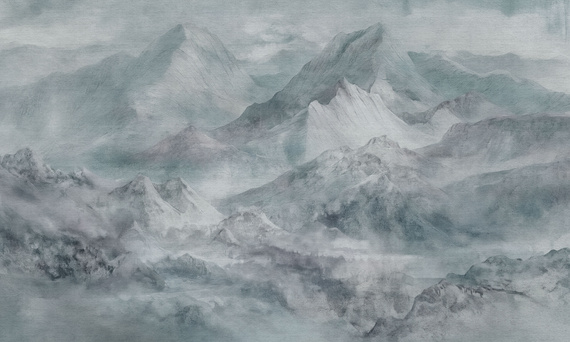 Tapeta artystyczna Wallart Samson górski krajobraz