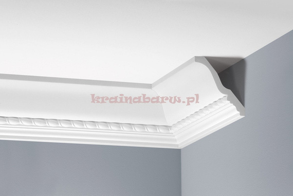 Listwa sufitowa zdobiona LGZ-09F Flex 235 x 9,4 x 8,6cm