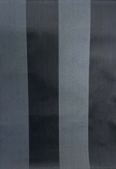  Tapeta tekstylna 11676 w pasy czarno szare