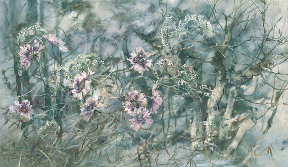 Fototapeta artystyczna Eteros kwiaty 