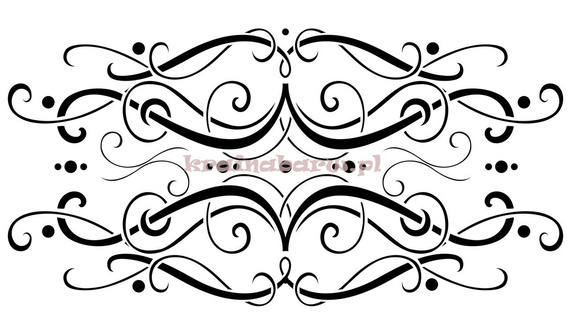 Naklejka na ścianę ORNAMENT  SPNB165TS