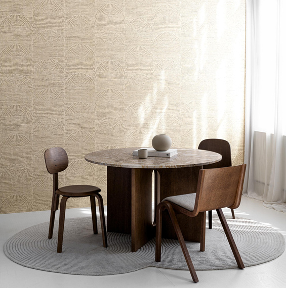 Tapeta Arte 73590 Pampas łuki imitacja tkaniny