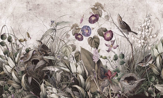 Tapeta Artystyczna Bird song