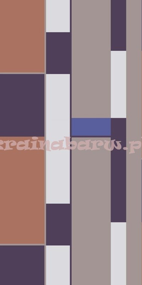 Nowoczesna tapeta geometryczna abstrakcja  prostokąty  z fioletem 