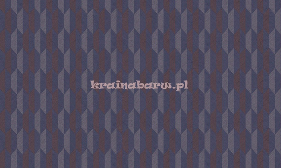 Nowoczesna tapeta geometryczna 3D granat miedź szary