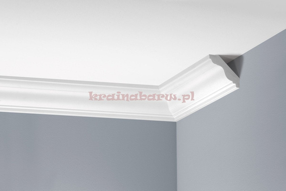 Listwa sufitowa gładka LGG-16 240 x 5.5 x 5cm