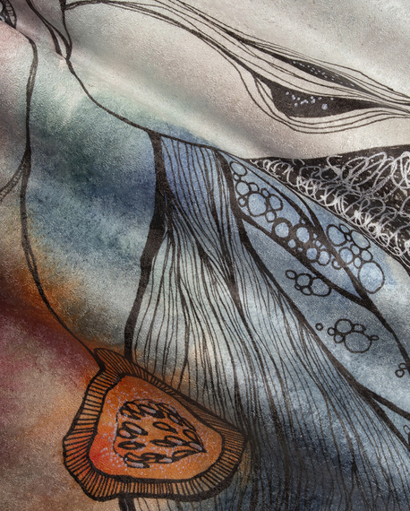 Oryginalny mural Kolorowa Abstrakcja Jam