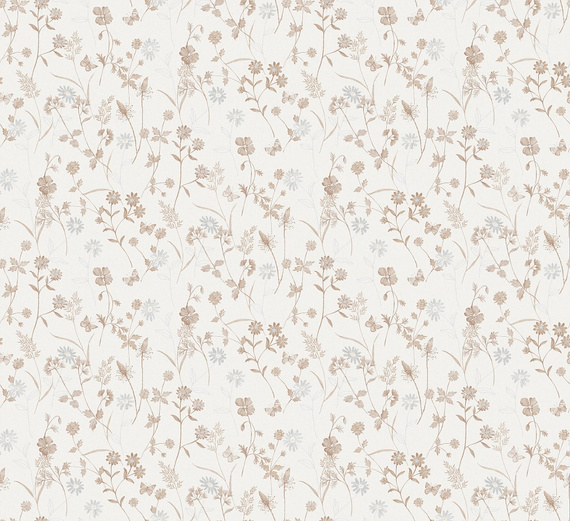 Tapeta Masureel Amazone ZON102 kwiatki i motyle