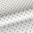 Tapeta 139113 złote kropki na białym tle