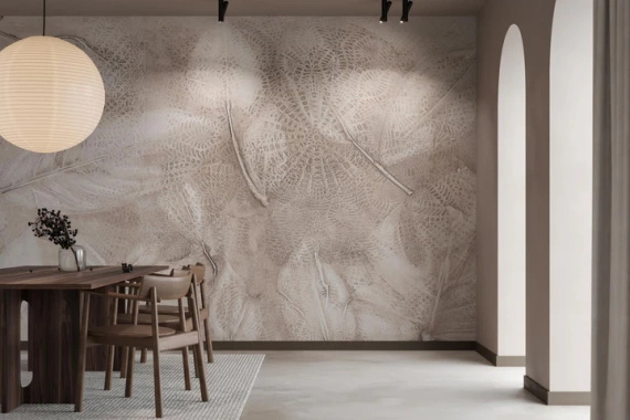 Tapeta artystyczna Wallart Vento liście