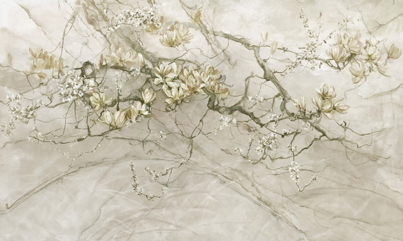 Fototapeta artystyczna Belezza kwitnace magnolie