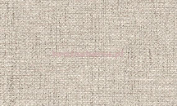 Tapeta jednobarwna w beżach przypominająca tkaninę