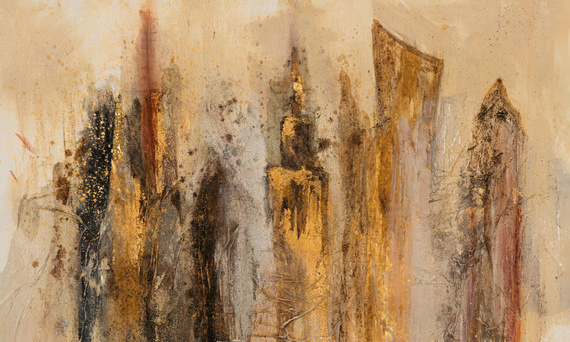 Tapeta artystyczna Wallart Capital abstrakcja 