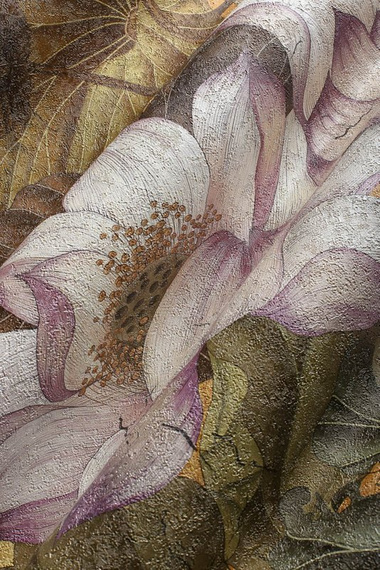 Fototapeta na flizelinie Kwiaty i Ptaki Allia