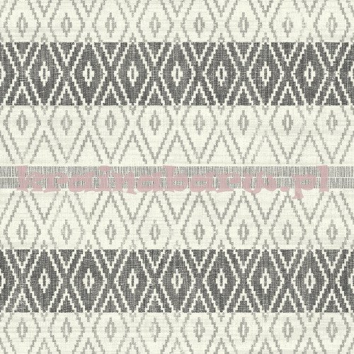 Tapeta geometryczna w etniczne romby w szarościach