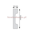 Listwa przypodłogowa LPC-23 244 x 7 x 1,6cm 