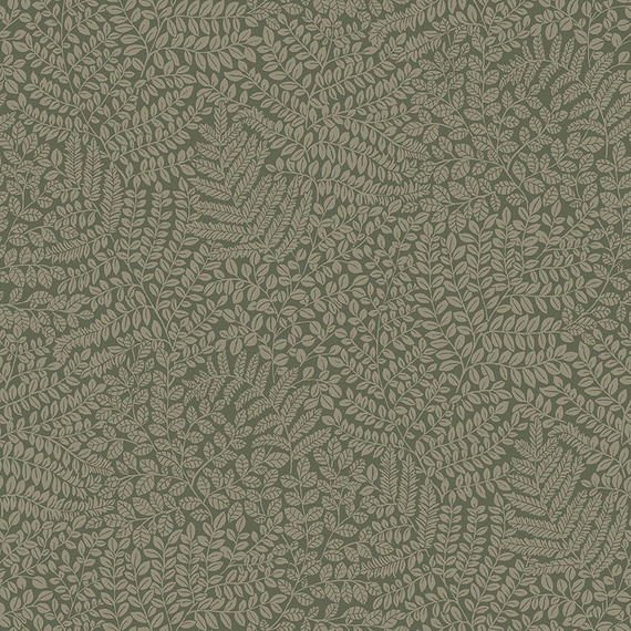 Tapeta w skandynawskim stylu liście listki w zieleni