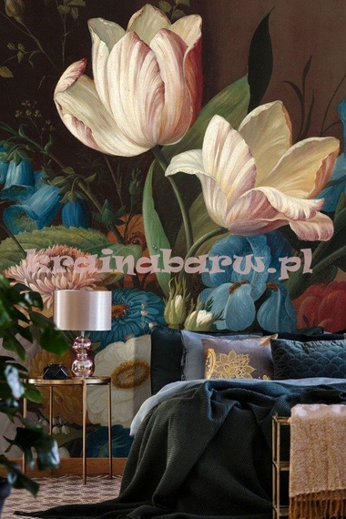 Dark Tulip - Niebieskie Irysy