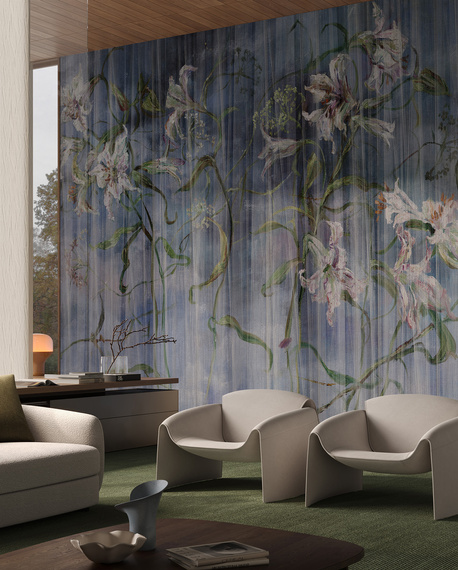 Fototapeta artystyczna Lumina 2 kwiaty lilie