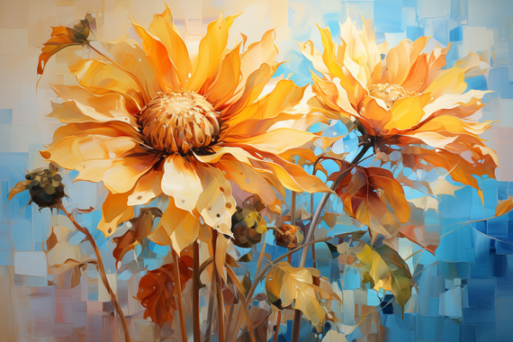 Tapeta Artystyczna Nectar Tournesol NT102