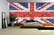 Fototapeta 518 GRAFFITI FLAGA ANGLII NA MURZE