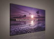 Obraz na płótnie PP104A Fioletowy Zachód Słońca