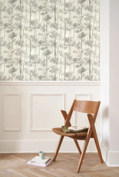  Tapeta Casadeco 89544391 malowniczy las