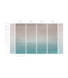 Tapeta Artystyczna Turquoise Fogg