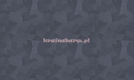 Tapeta geometryczna z wielokątami w ciemnym niebieskim z wyczuwalną strukturą  i efektem 3D