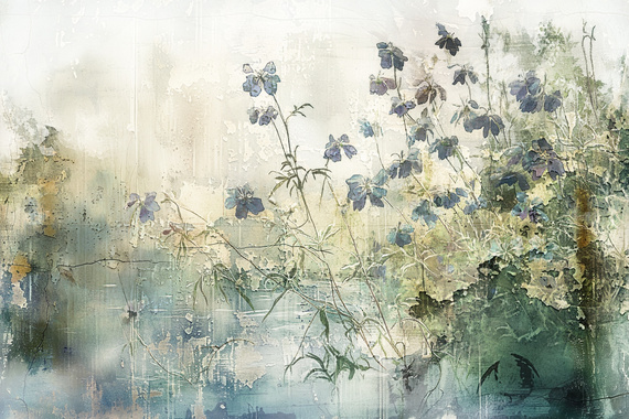 Fototapeta Florystyczne motywy na łące 29