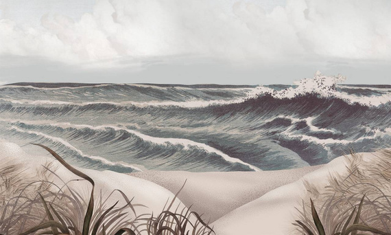 Tapeta Artystyczna Beach view