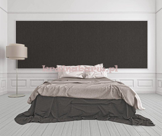 Ekskluzywna tapeta Versace IV  drewno czarna